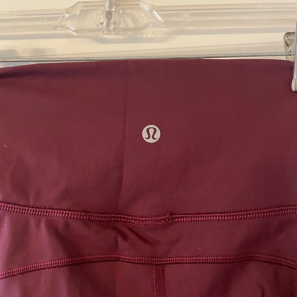 Maroon Capri Yoga Pants size 2